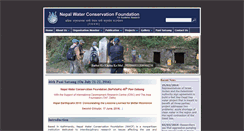 Desktop Screenshot of nwcf.org.np