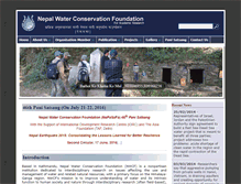 Tablet Screenshot of nwcf.org.np